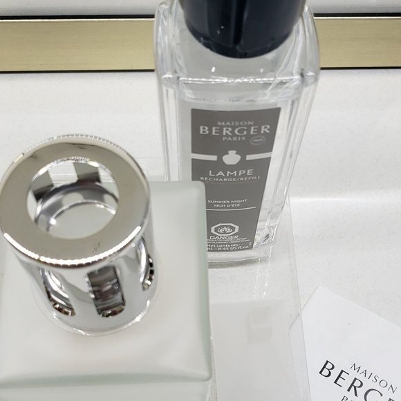 Maison Berger Paris Lamp with Summer Night Refill Diffuser all in box - Picture 9 of 13